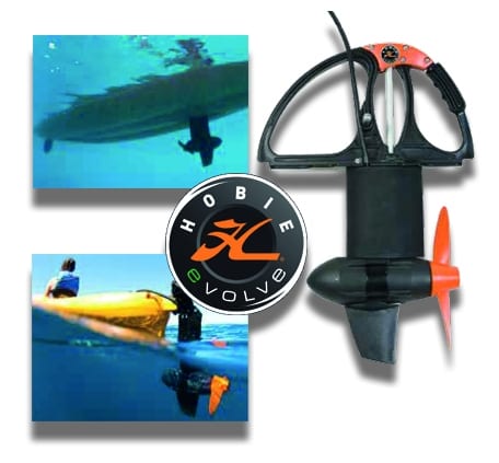 Electric kayak motor and accessories