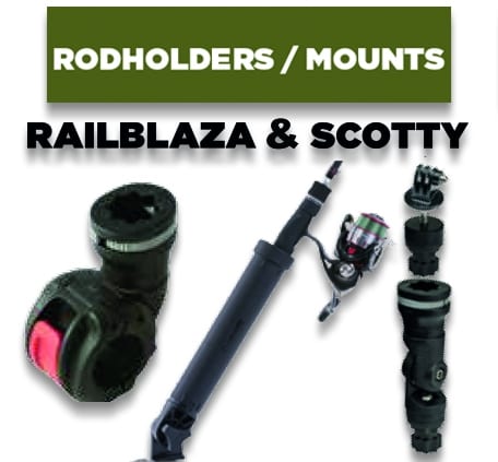 Rod Holders and Mounts Railblaza and Scotty