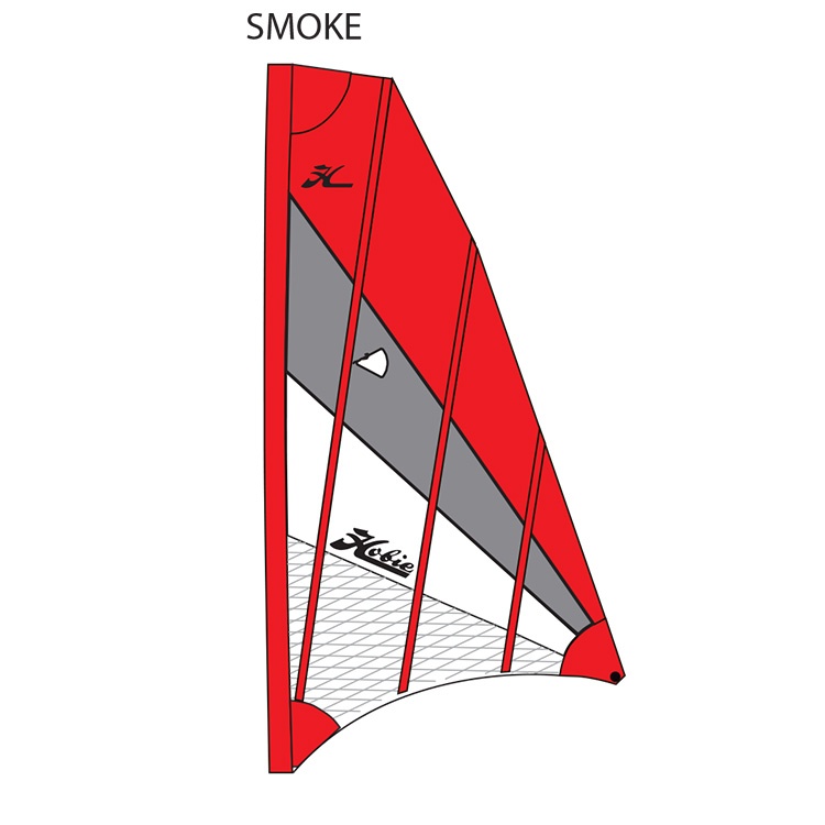SAIL ADV V2 RED/GRAY/WHT (SMOK